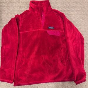 Patagonia Vibrant Red Snap-T Fleece